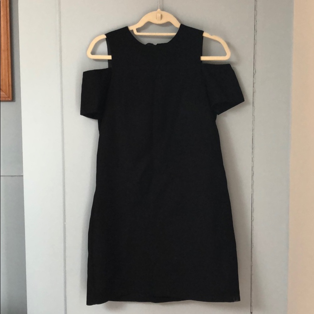 Topshop Cold Shoulder Dress
